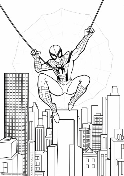 Spiderman în versul păianjen