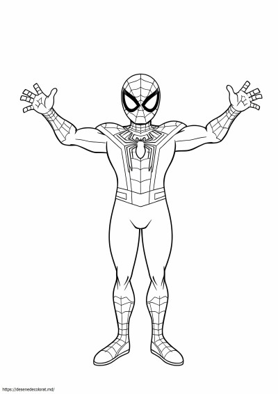 Spiderman în picioare