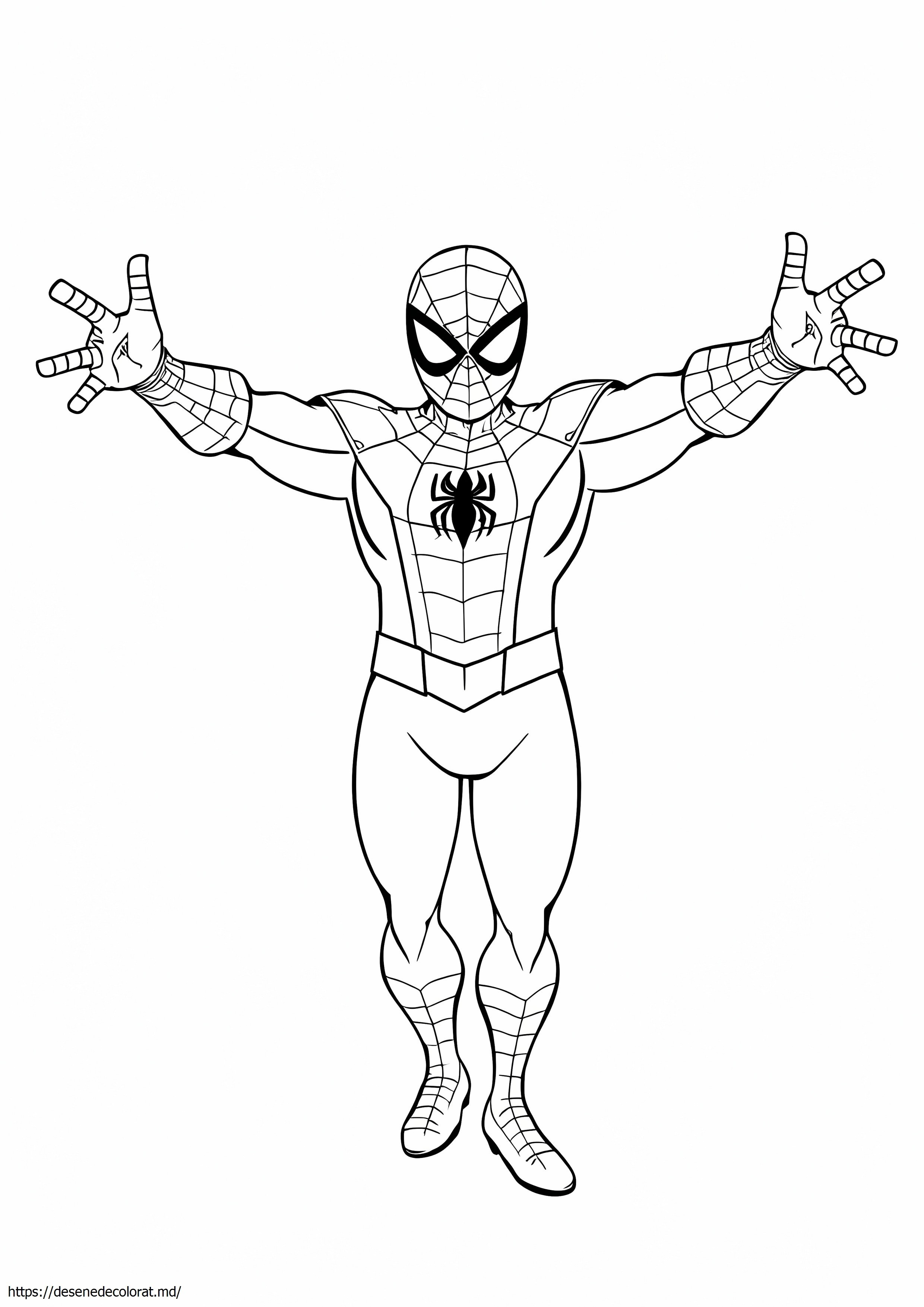 Imprimeu spiderman pentru