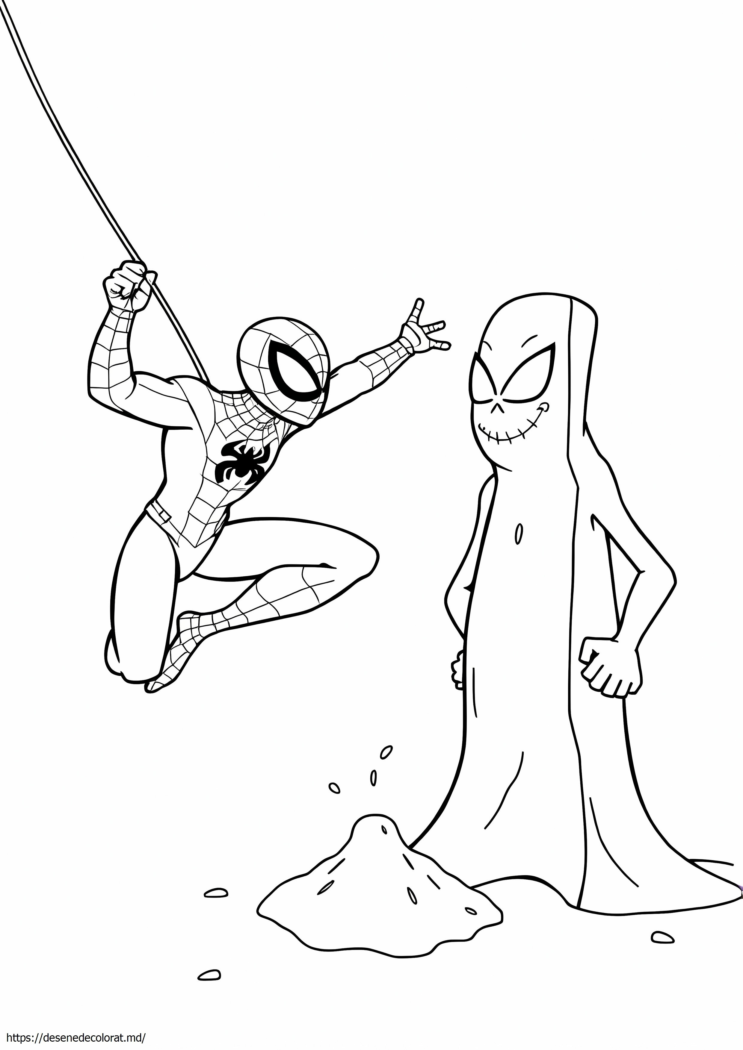 Spiderman vs sandman