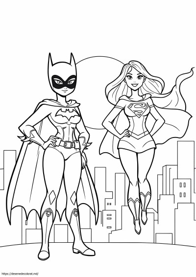 Batgirl și supergirl