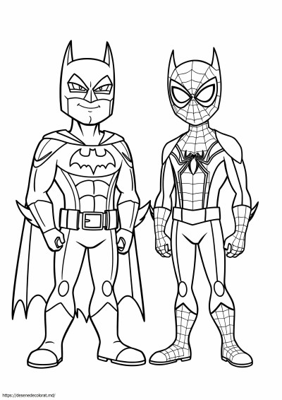 Batman spiderman