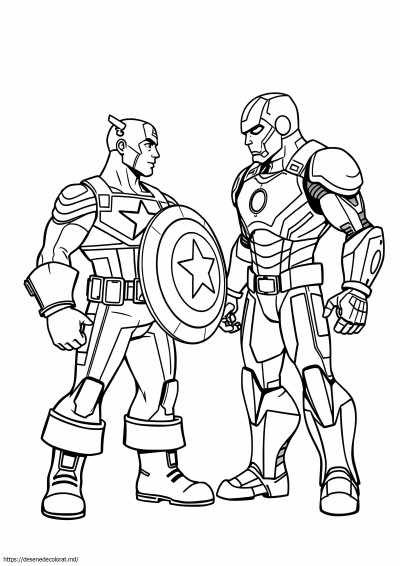 Căpitanul America vs Iron Man