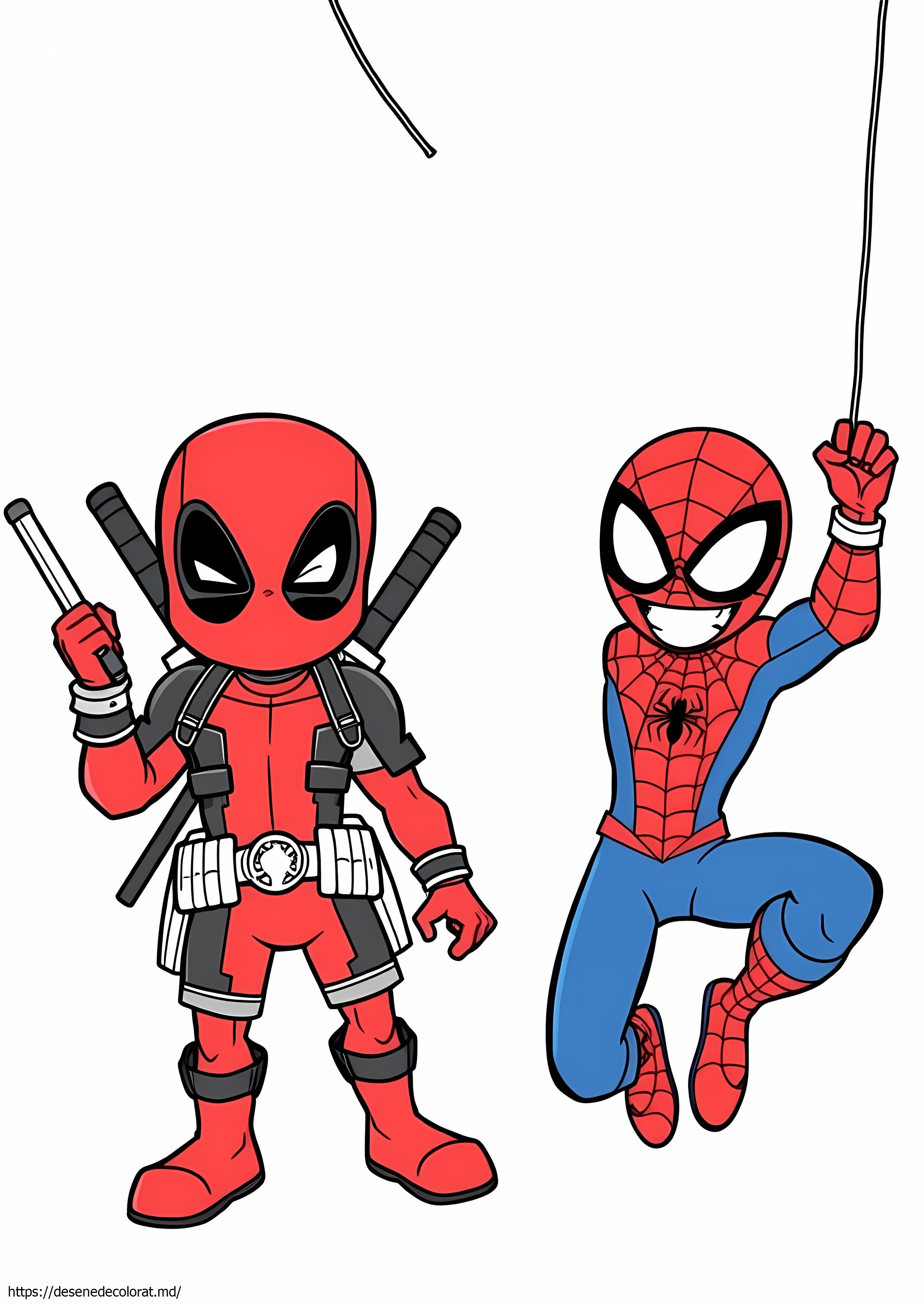 Deadpool și Spiderman