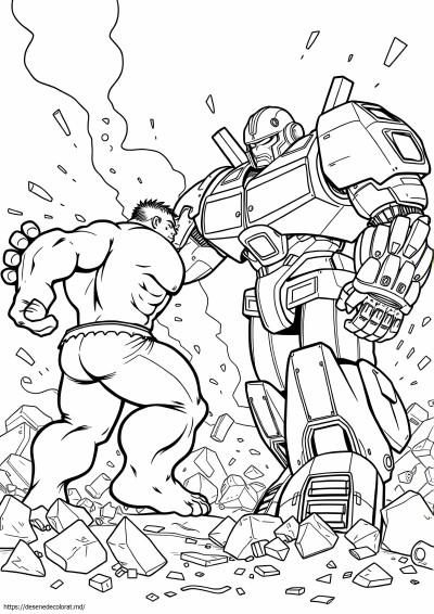 Hulk vs hulkbuster