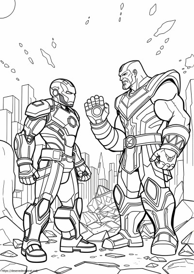 Iron Man vs Thanos