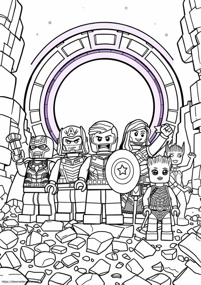 Lego Avengers Endgame