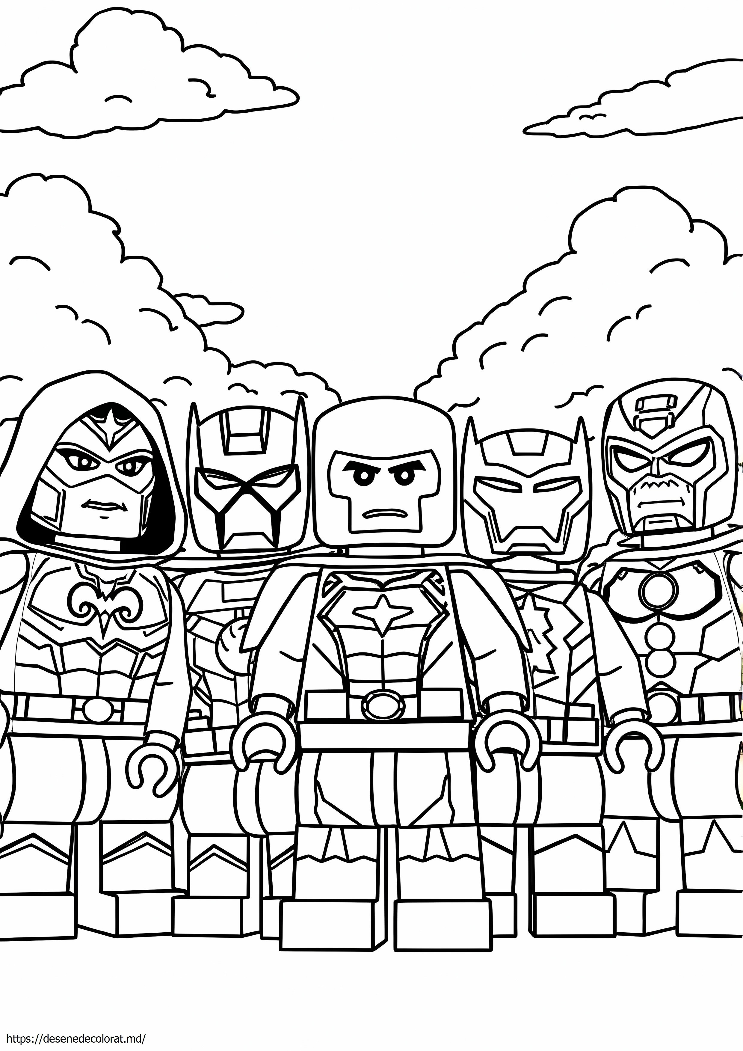 Supereroi lego marvel