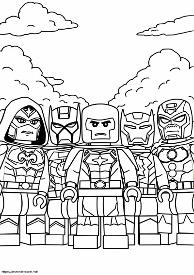 Supereroi lego marvel