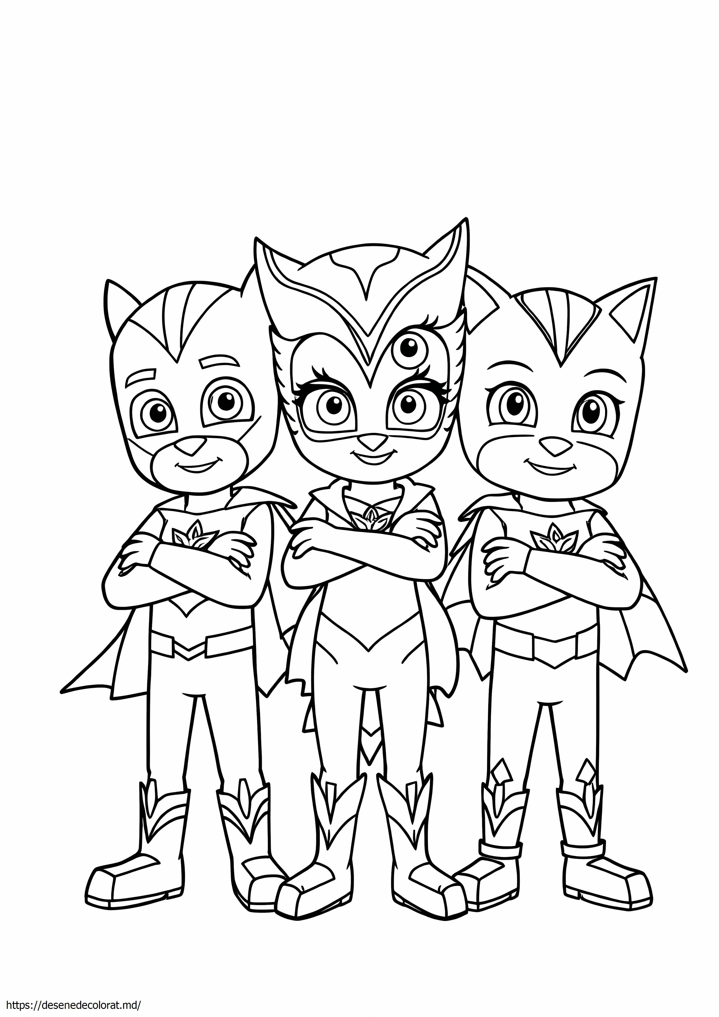 Pj masks eroi de putere