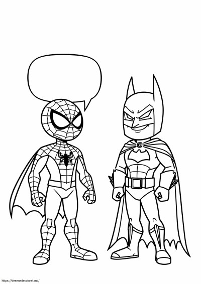 Spiderman și batman