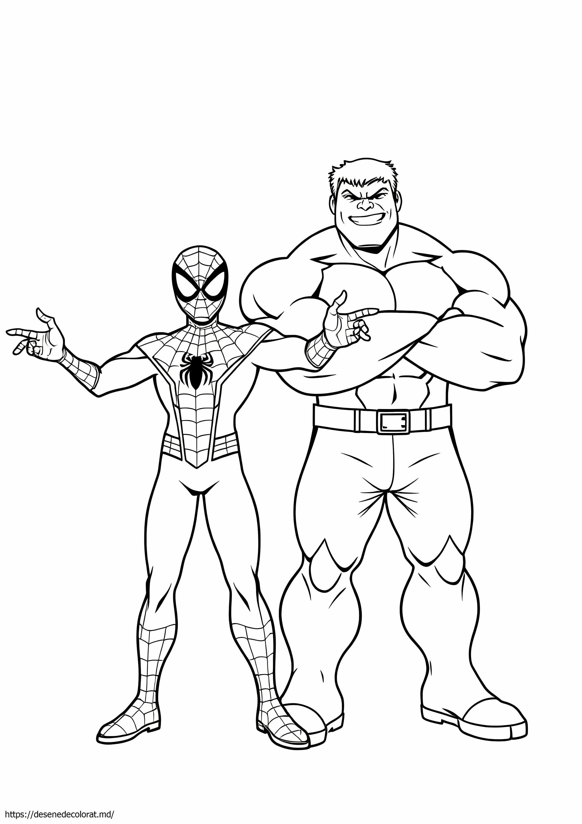 Spiderman și hulk