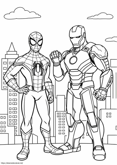 Spiderman și ironman