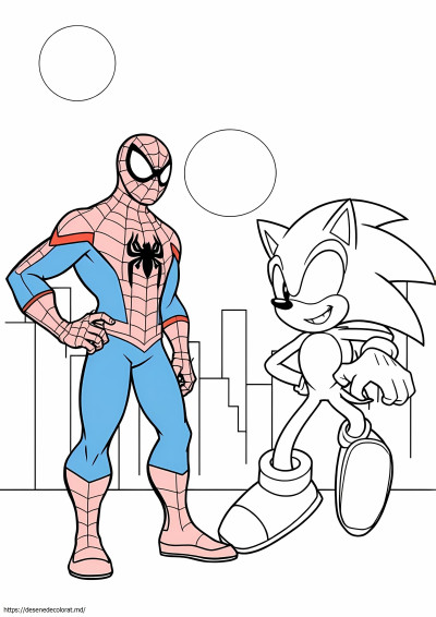 Spiderman și sonic