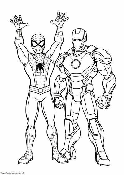 Spiderman iron man