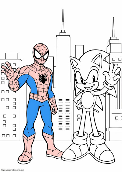 Spiderman spider sonic