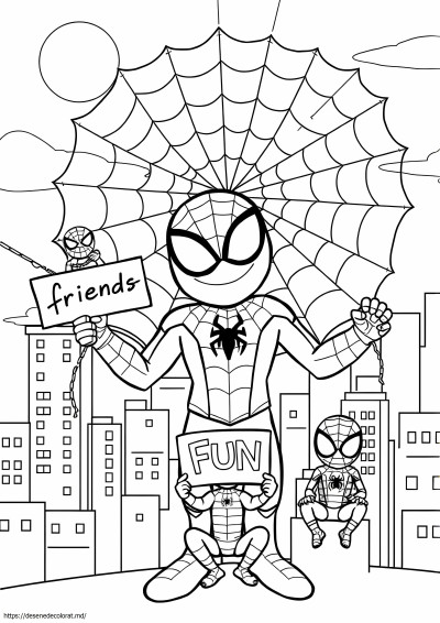 Spidey și prietenii lui