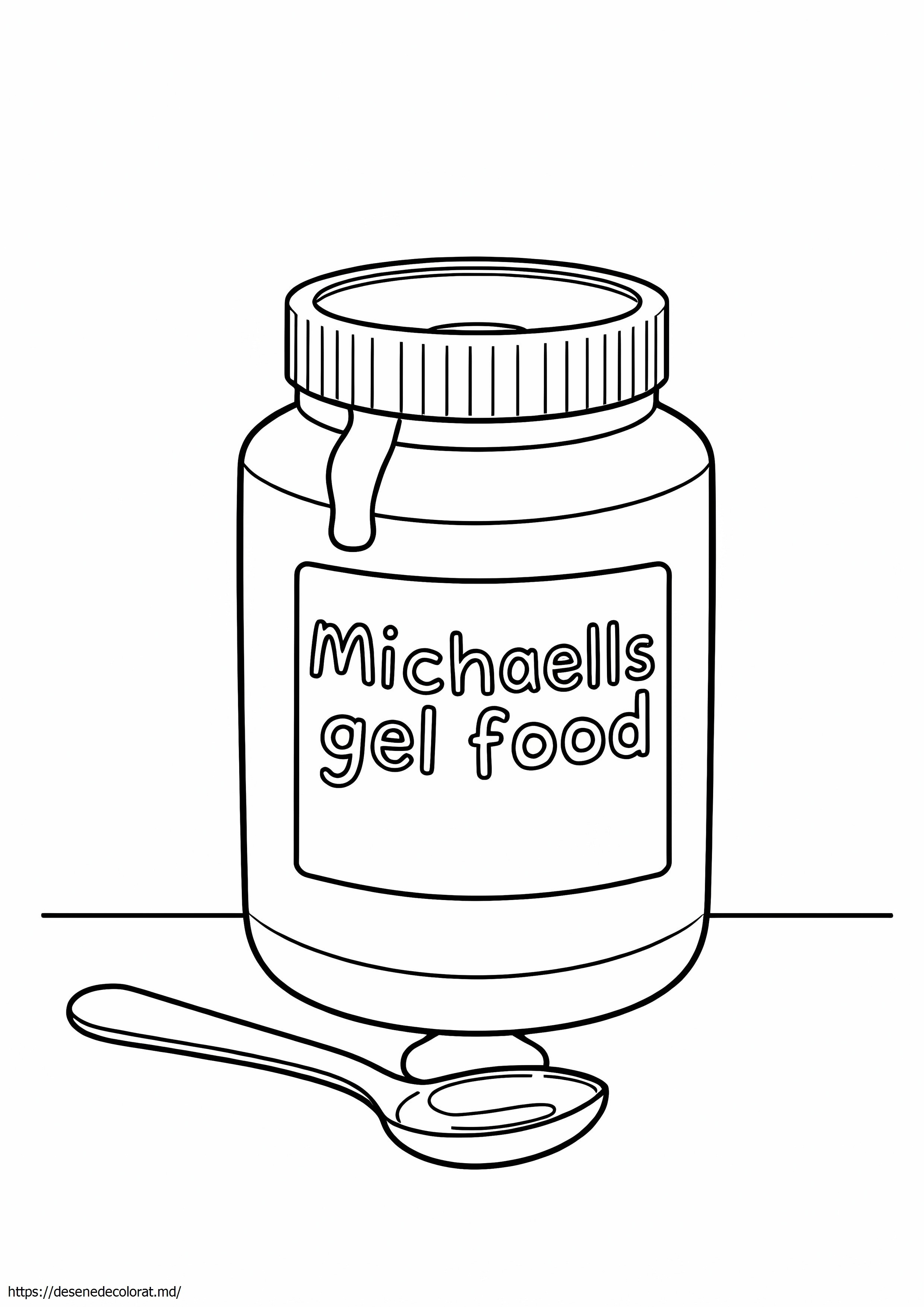 Mâncare cu gel de Michael