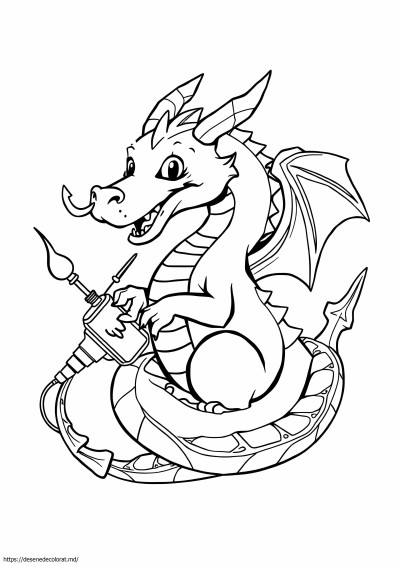 Tatuaj cu dragon