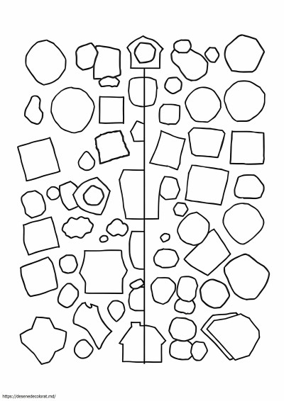 Pagina de test color pe 2 fețe
