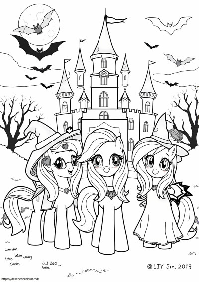 Micul meu ponei de Halloween