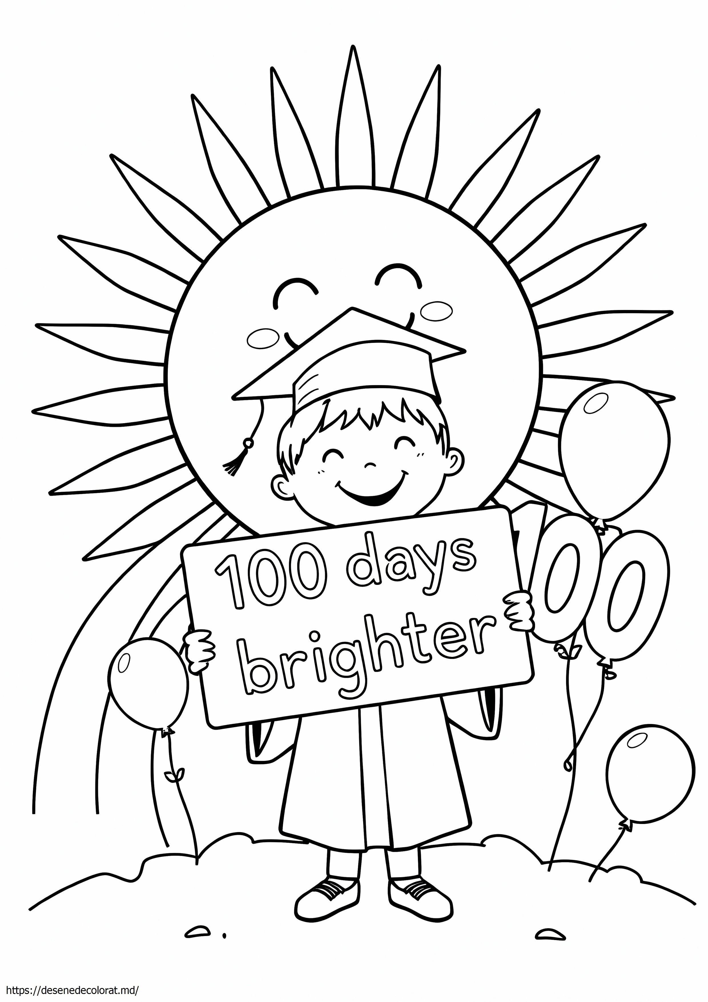Cu 100 de zile mai luminos