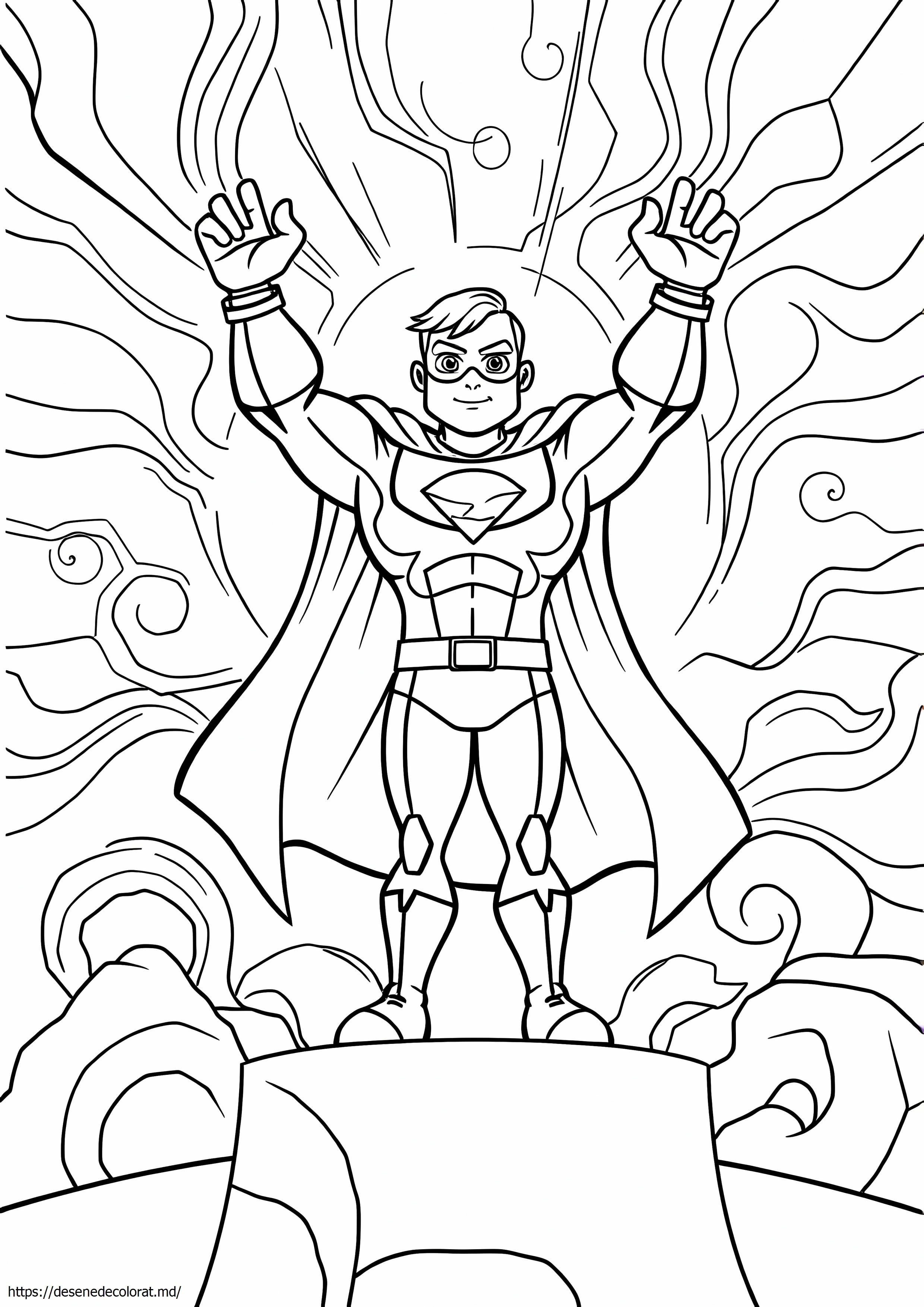 Super-erou abstract