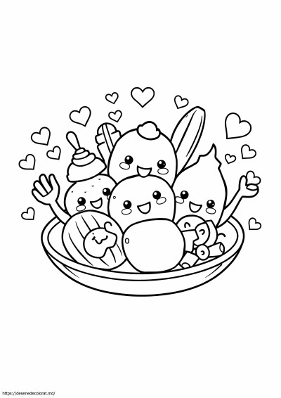Mancare adorabila kawaii