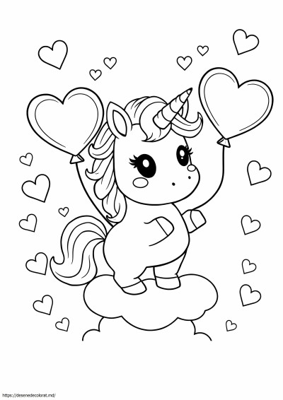 Adorabil unicorn kawaii