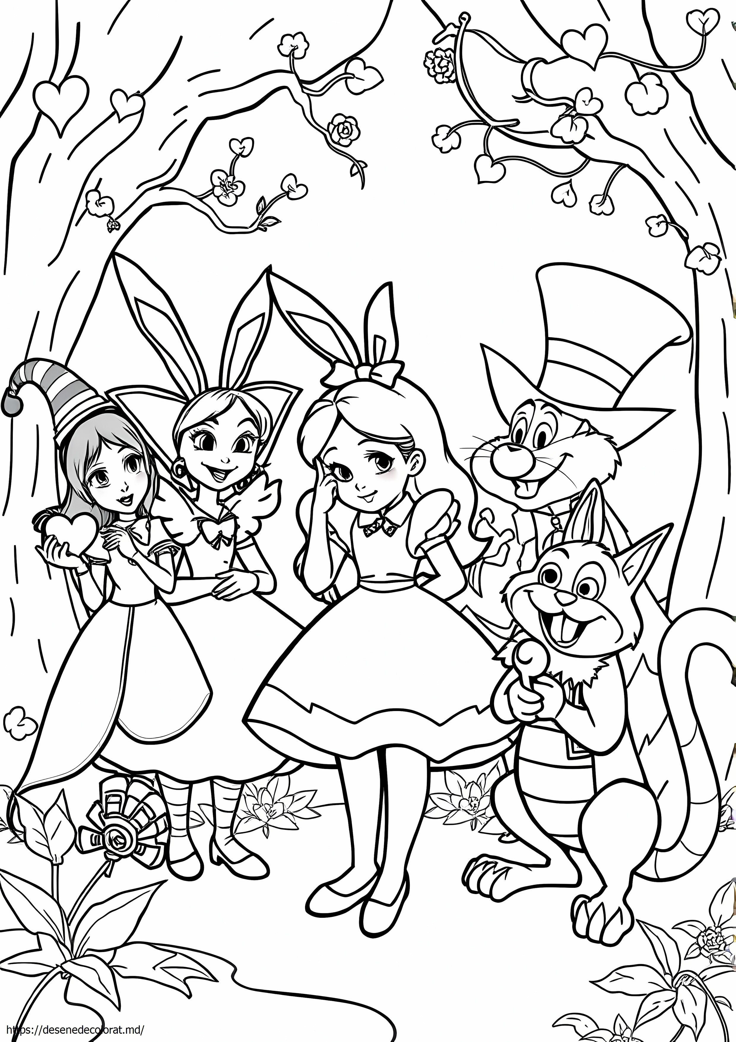 Personaje alice în țara minunilor