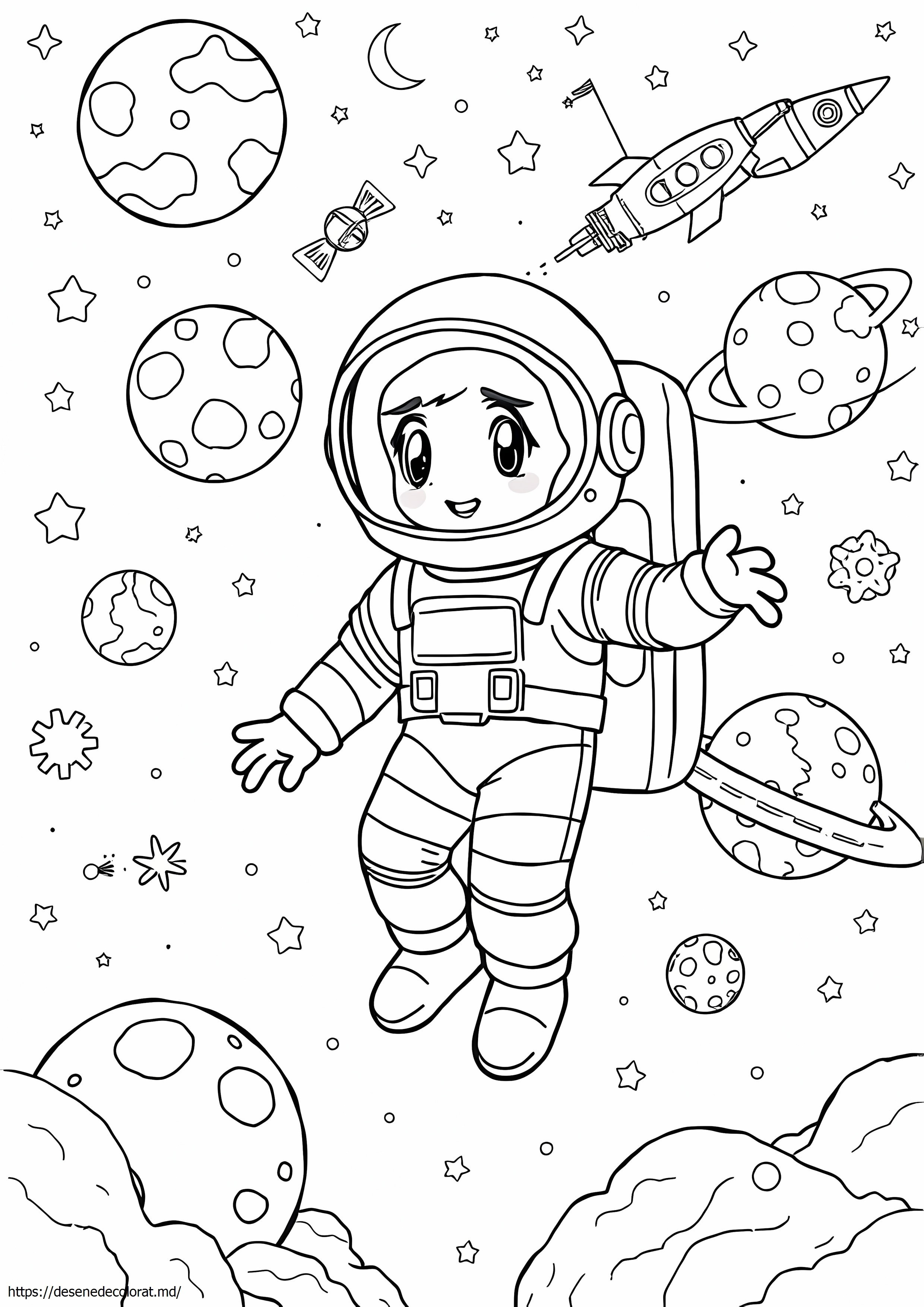 Spațiul astronauților