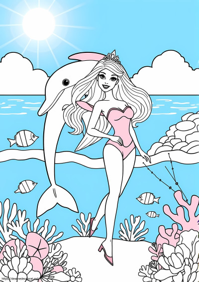 Magie delfinilor barbie