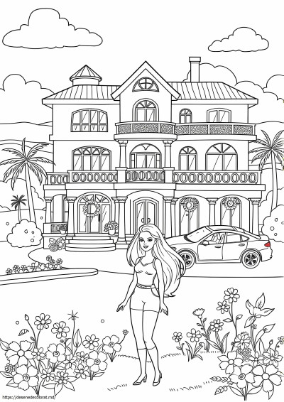 Casa de vis barbie