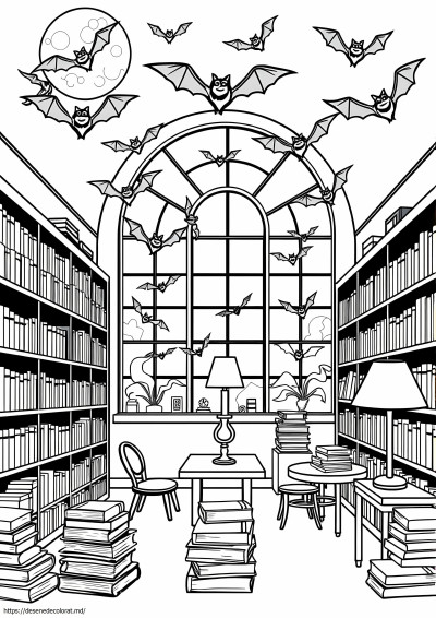 Lilieci la bibliotecă