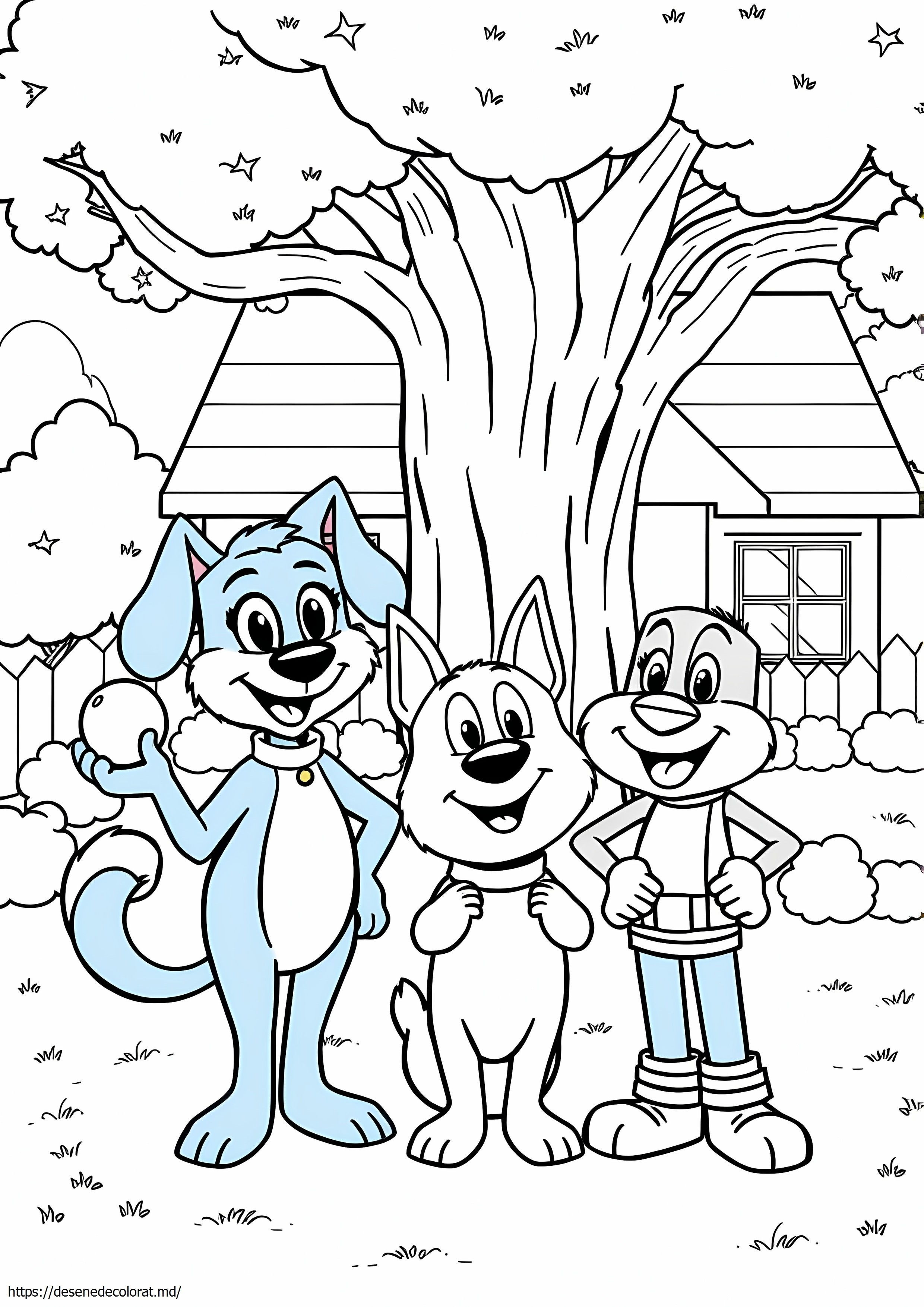 Bluey și familie
