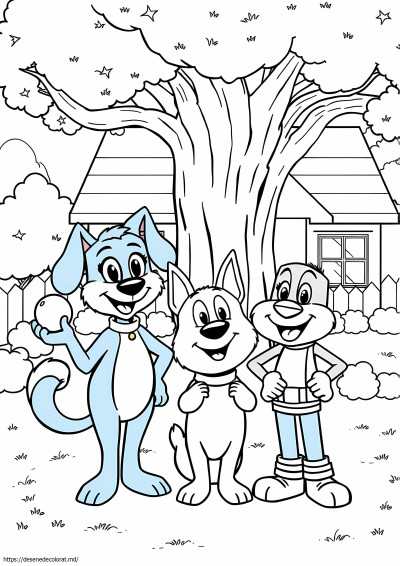 Bluey și familie