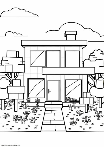 Casa moderna minecraft