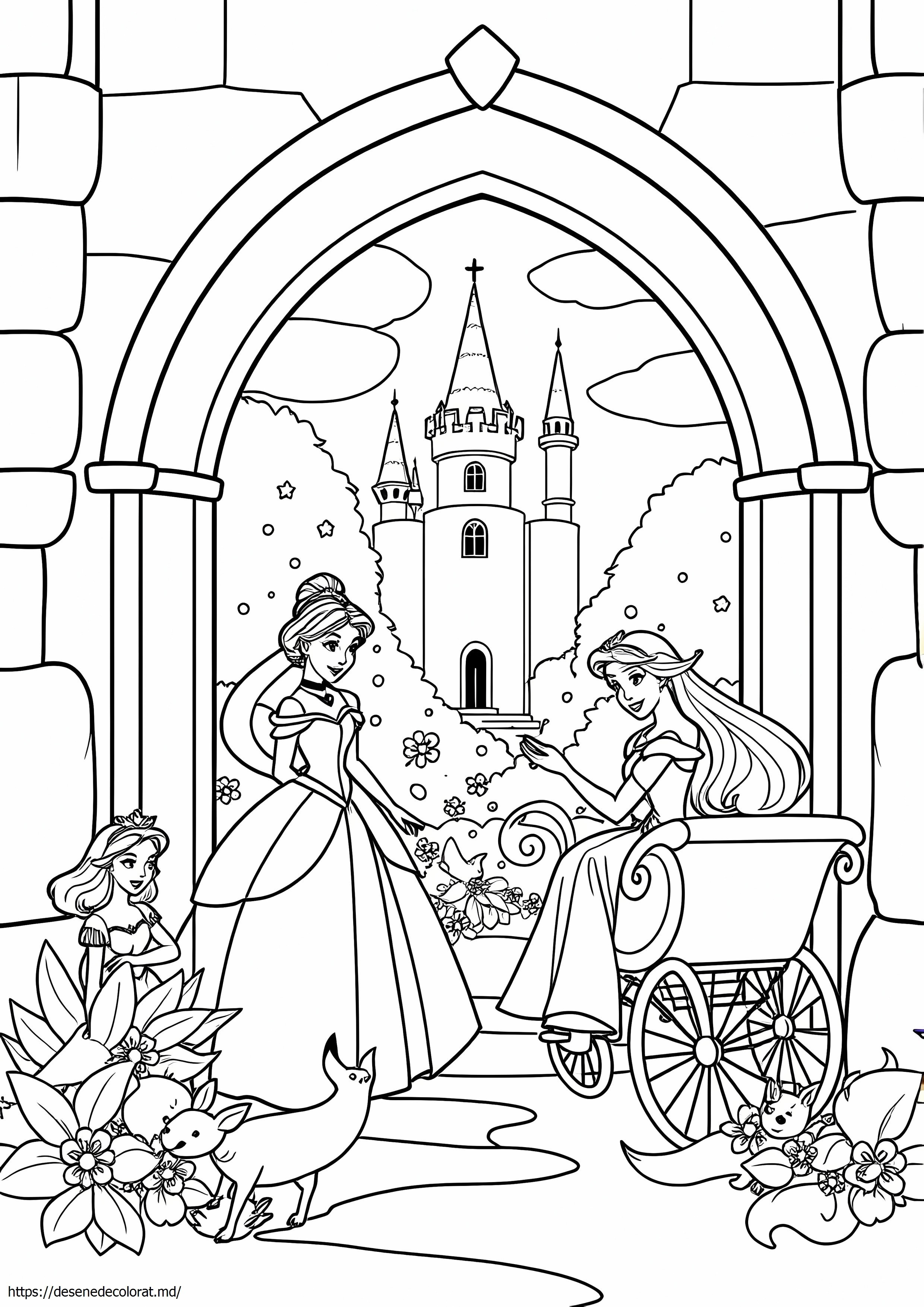Crayola prințesă disney