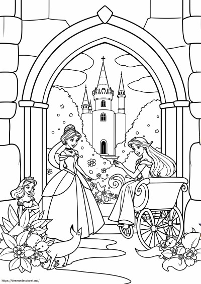 Crayola prințesă disney