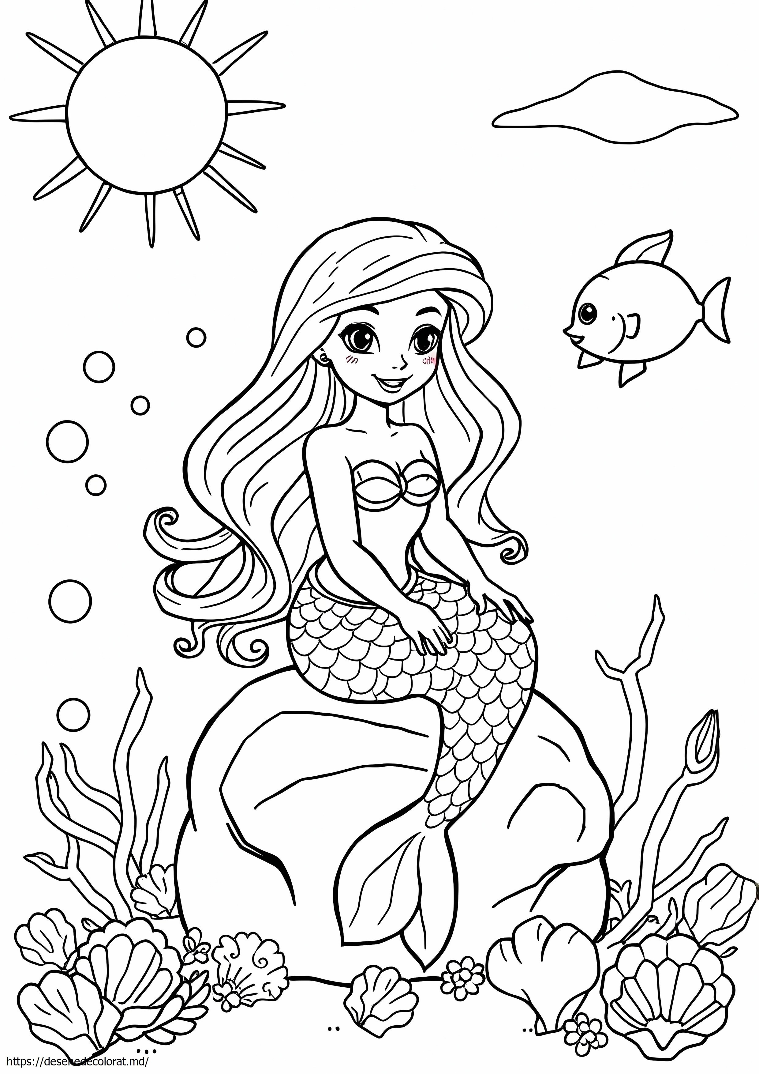 Sirena crayola