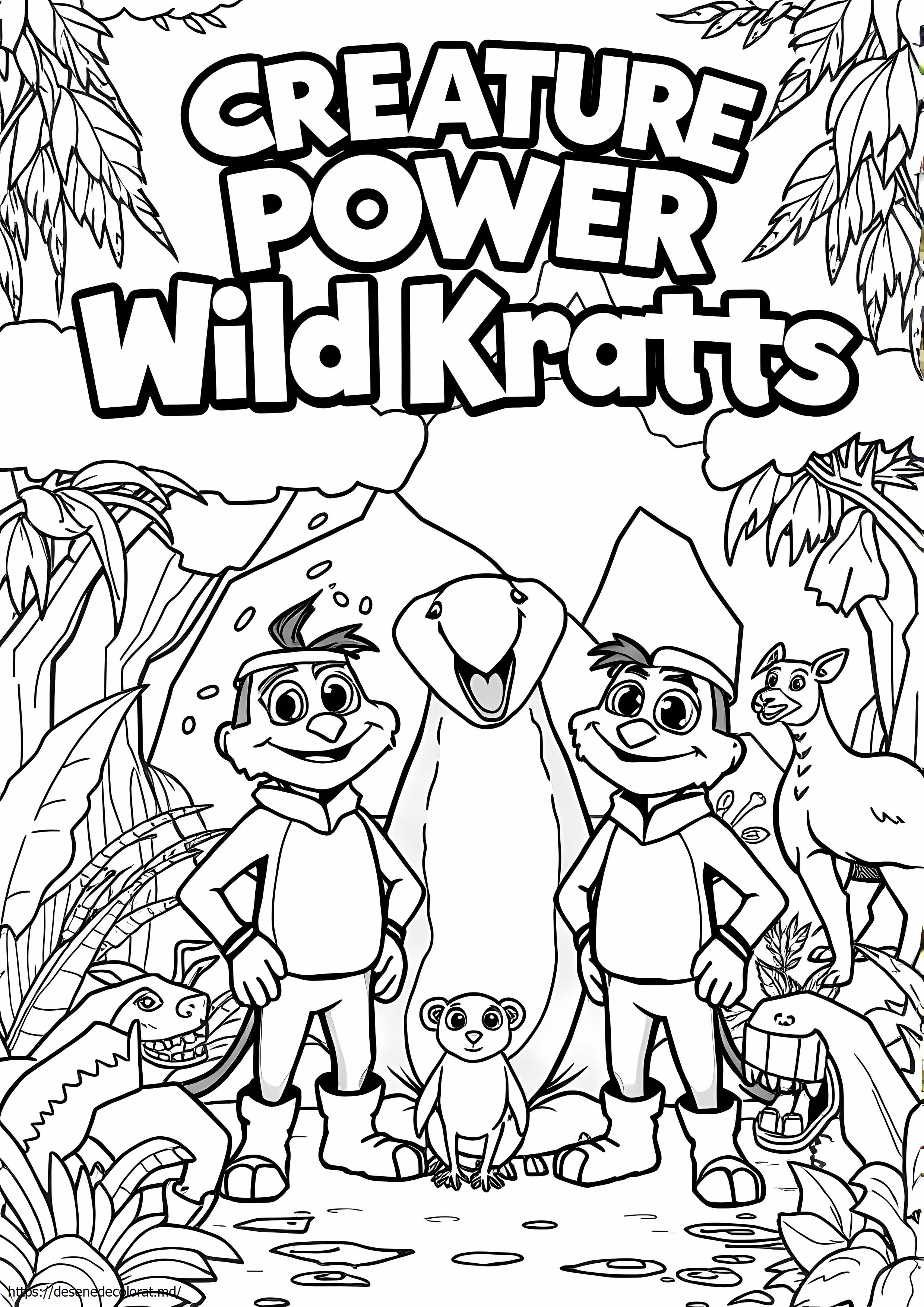 Putere de creatură kratts sălbatici