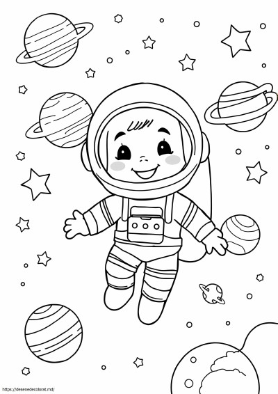Drăguț astronaut