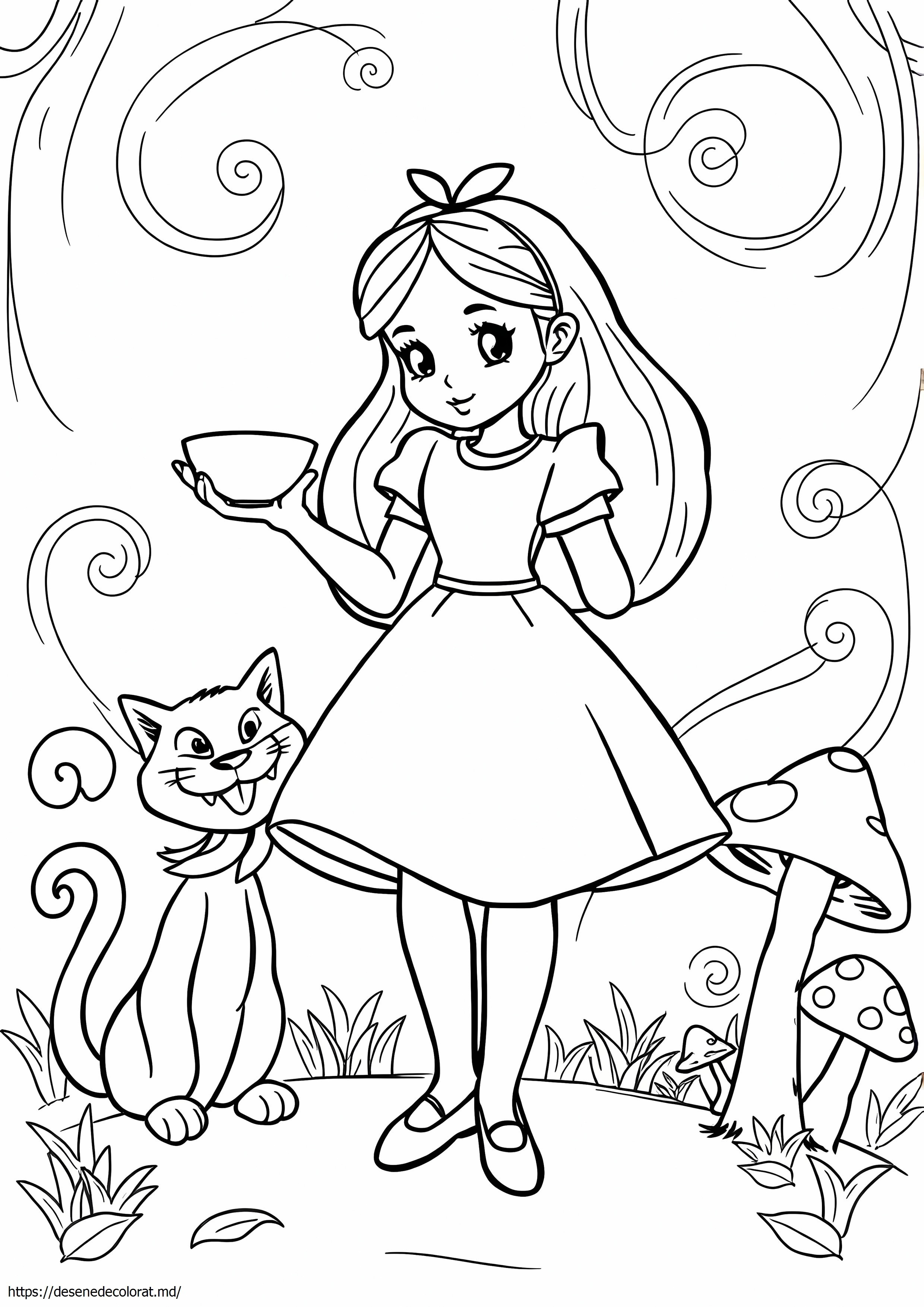 Drăguță Alice în Țara Minunilor