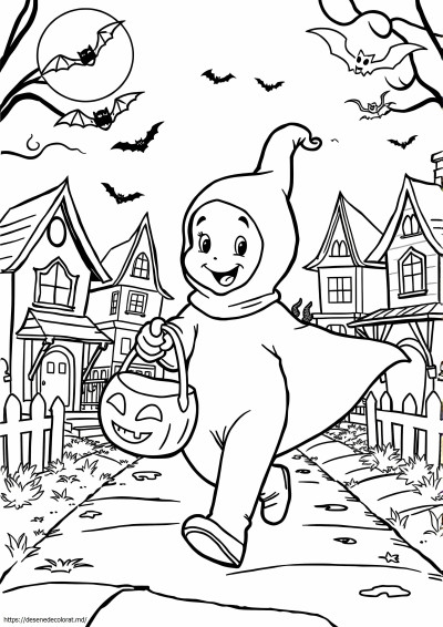 Curiosul george halloween