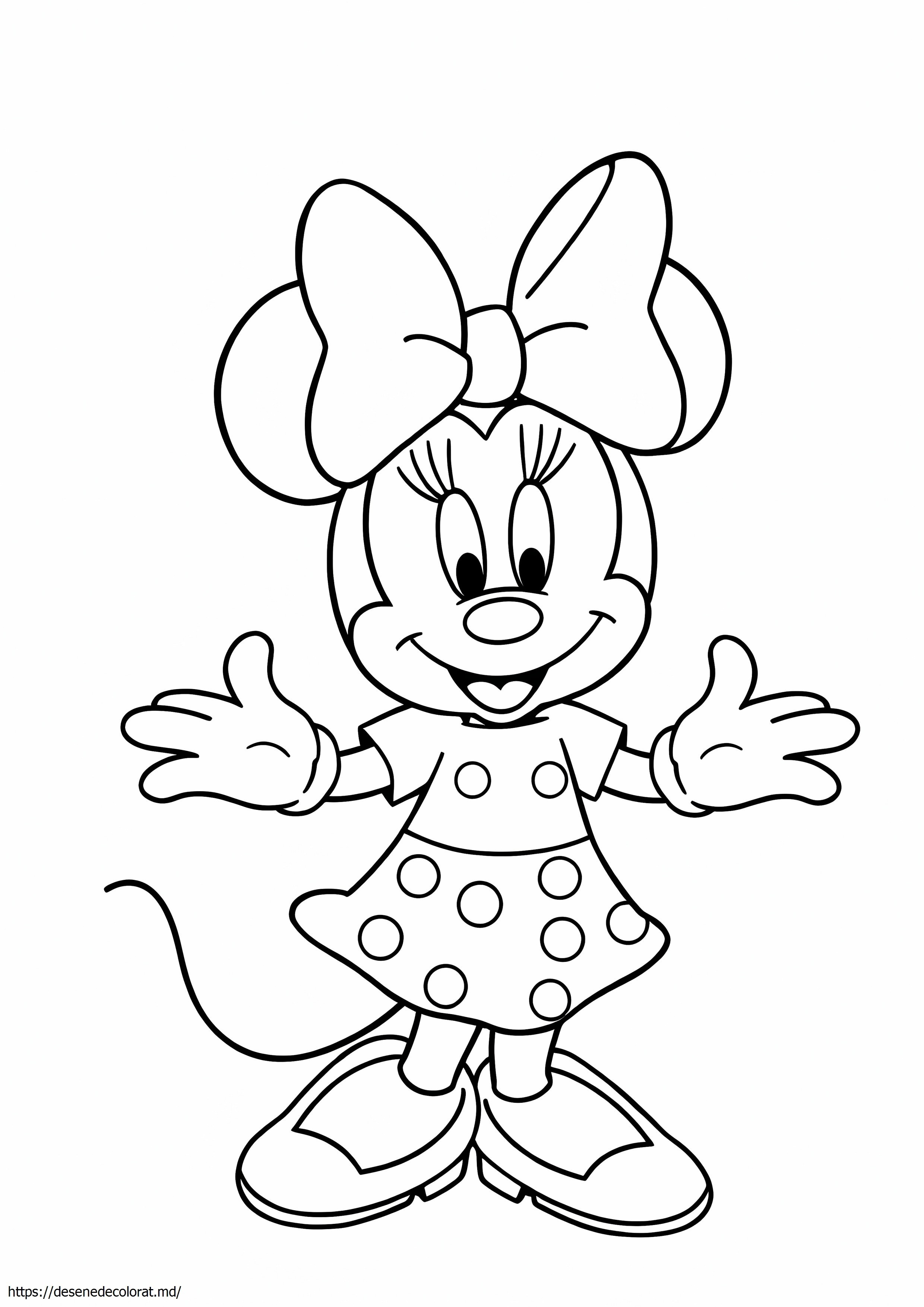 Drăguț ușor minnie mouse