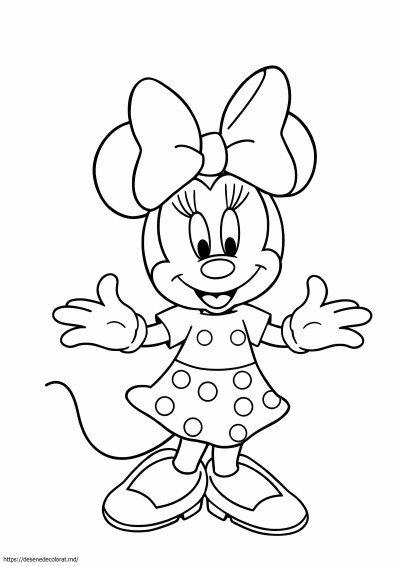 Drăguț ușor minnie mouse