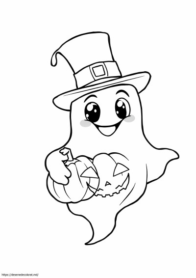 Fantomă drăguță de Halloween