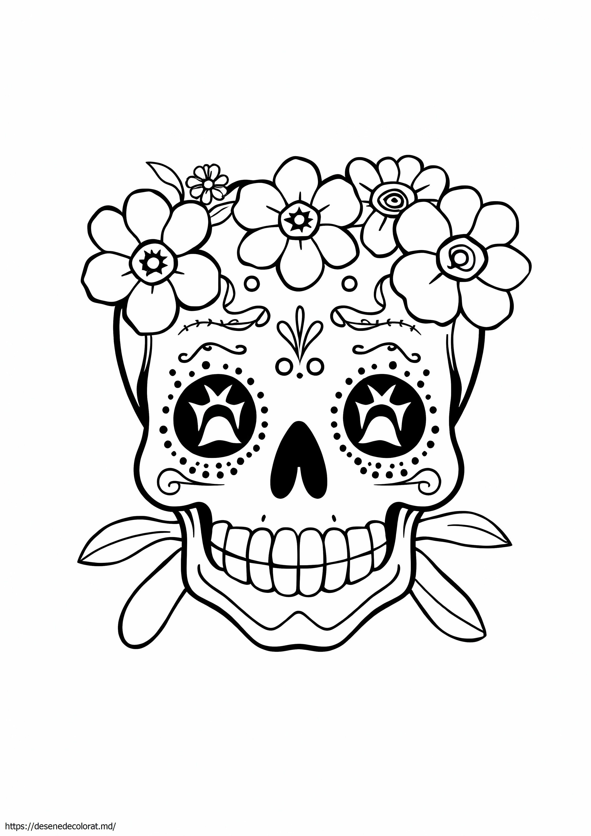 Craniul dia de los muertos