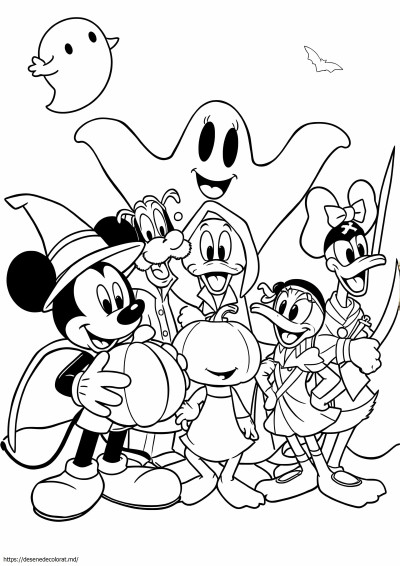 Personaje disney halloween