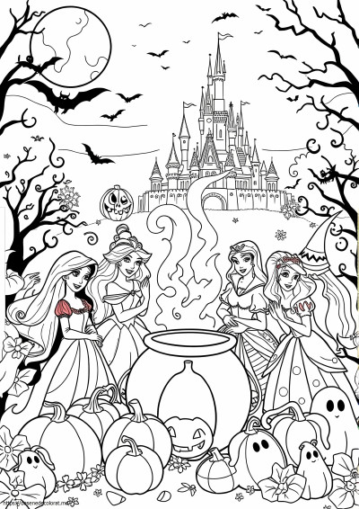 Prințesa disney halloween